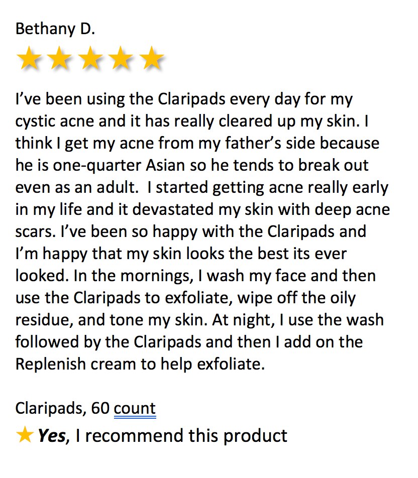 Claripads Daily Exfoliating Pads - Kare MD Skin Health